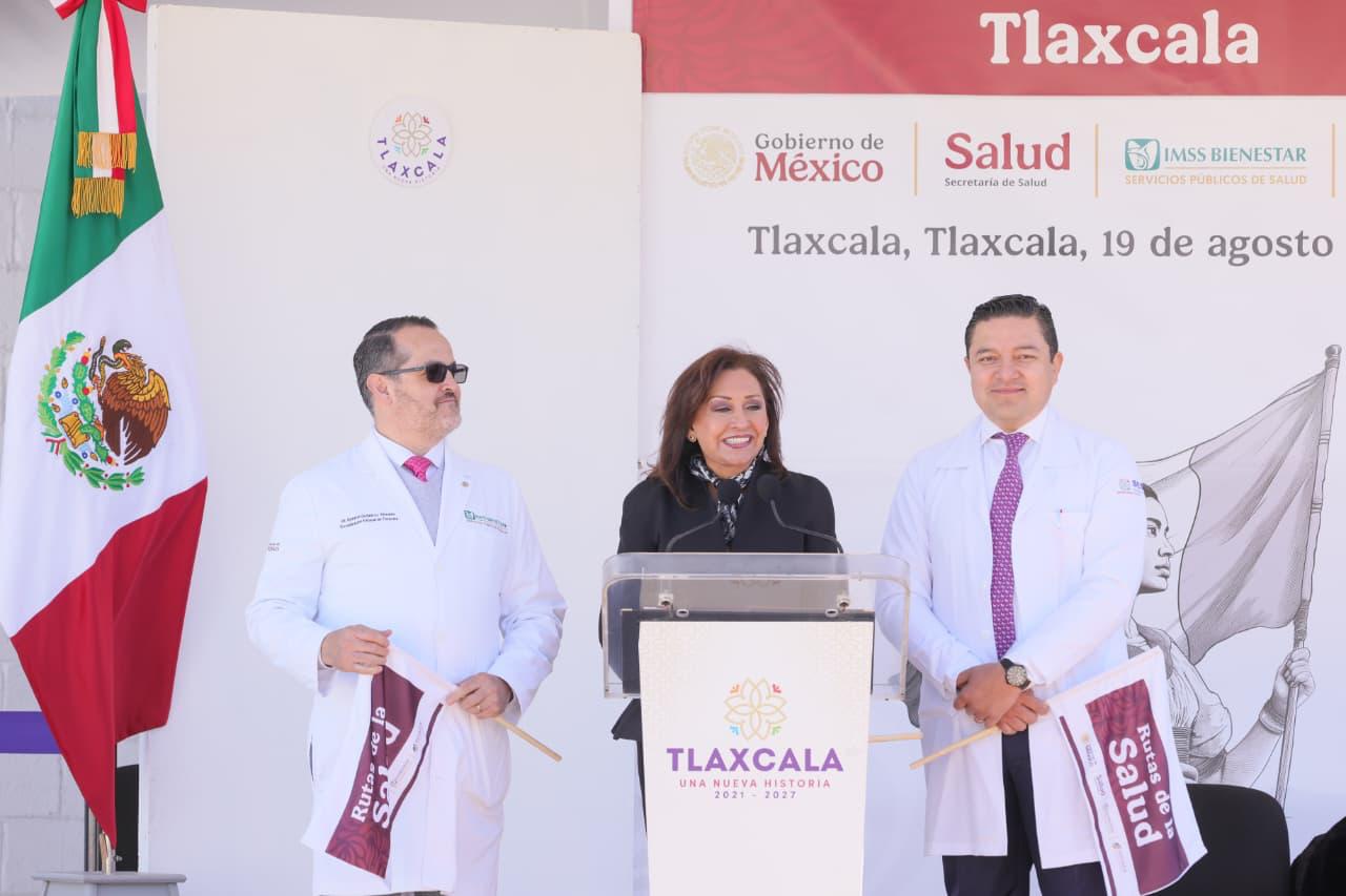 Tlaxcala se suma a la Estrategia Nacional 'Rutas de la Salud'